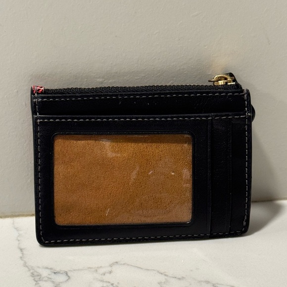 Coach Plaid Mini Skinny ID Keychain Pouch - Picture 3 of 7